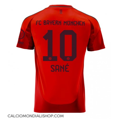 Maglie da calcio Bayern Munich Leroy Sane #10 Prima Maglia 2024-25 Manica Corta